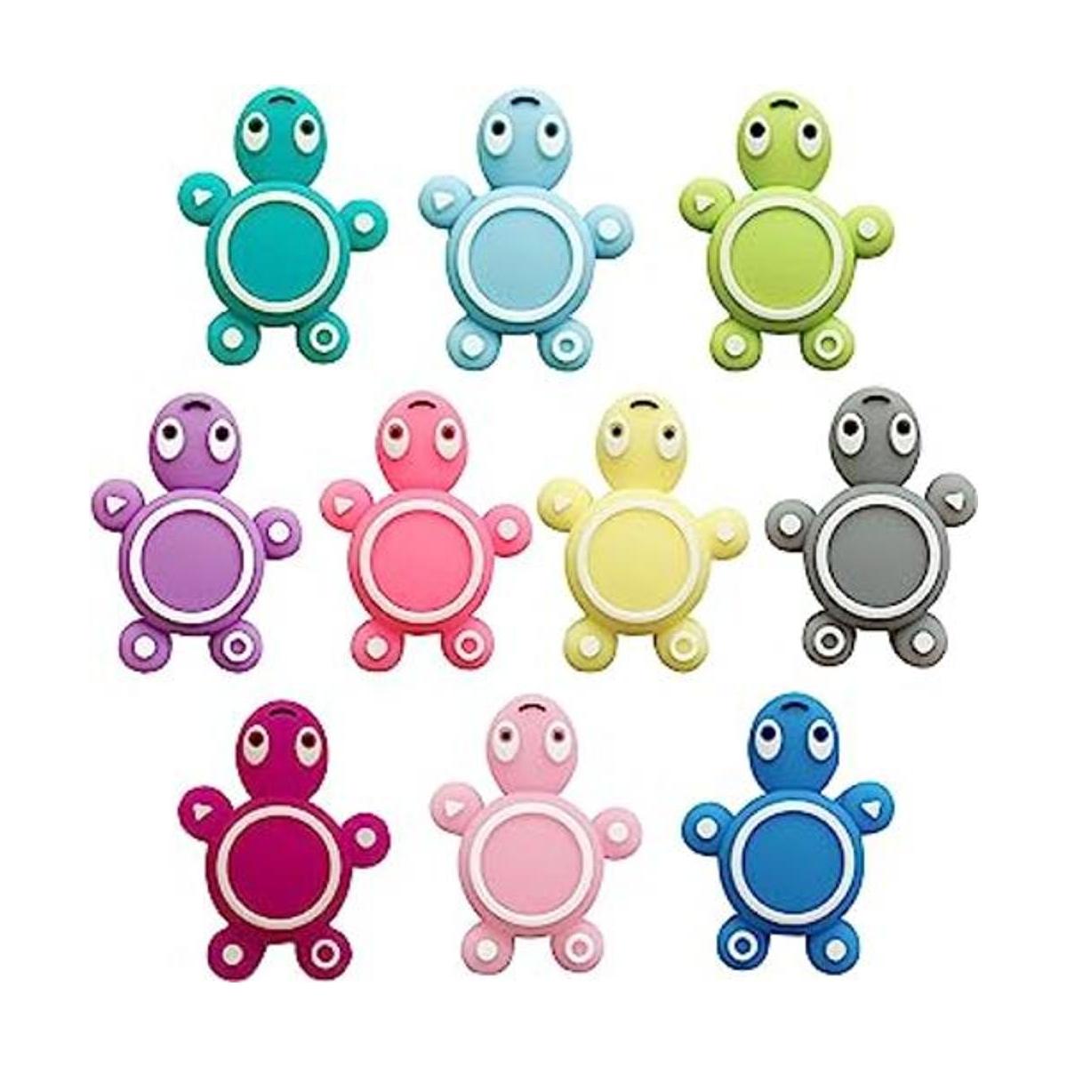 Cuentas de silicona animales para joyería