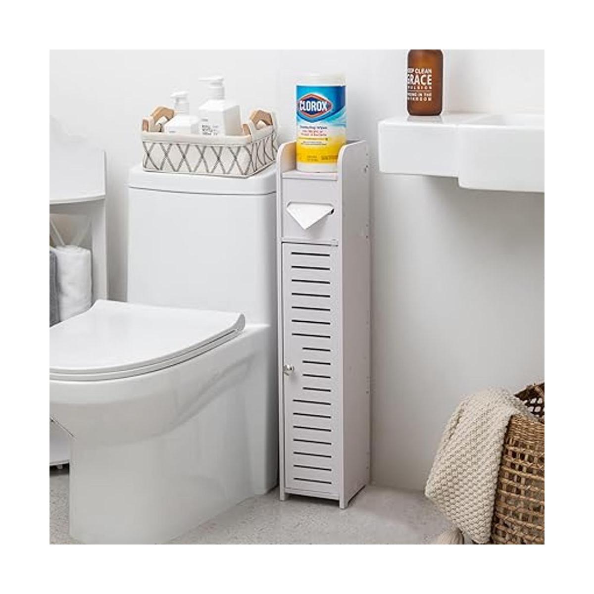 Clóset esquinero para baño
