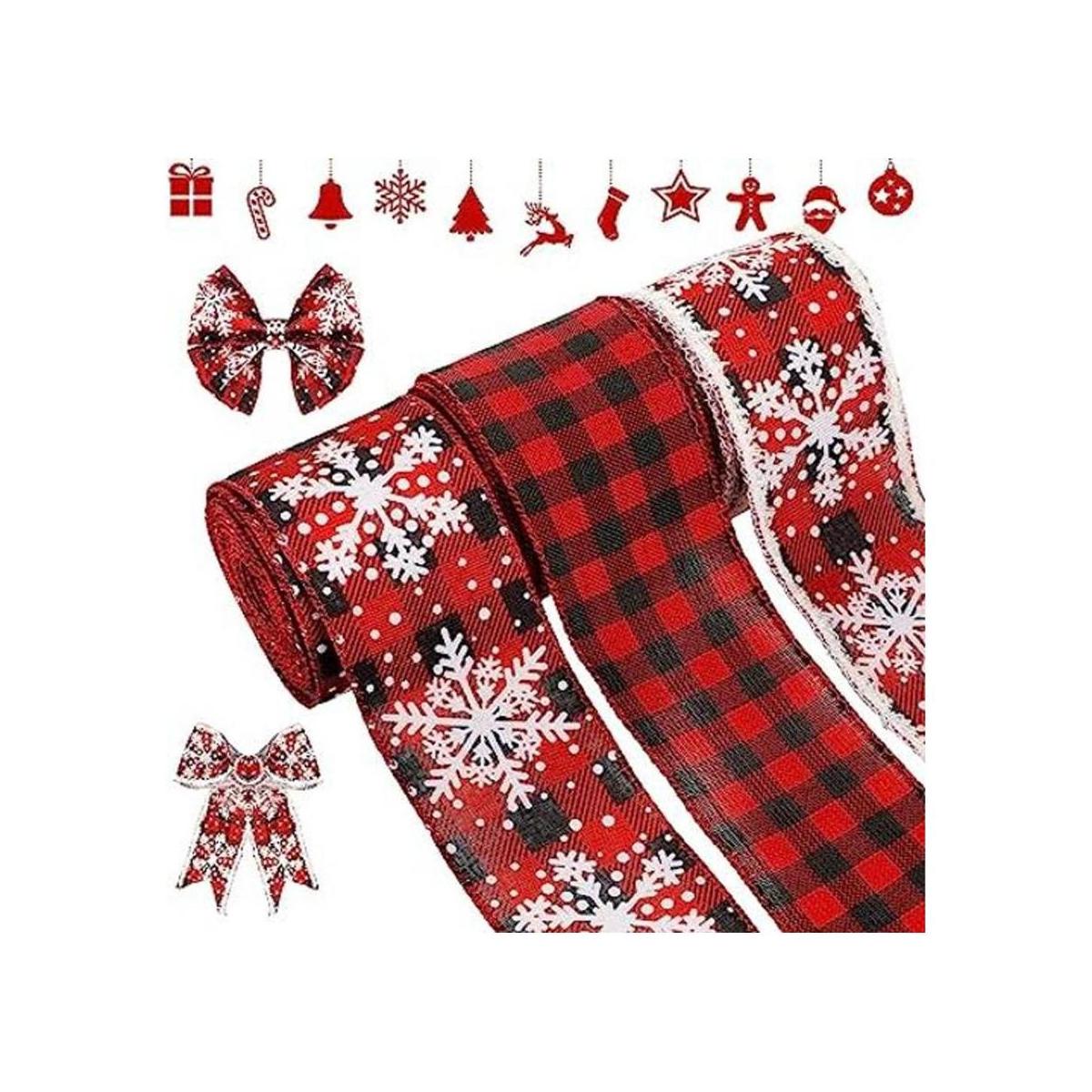 Cinta de arpillera Navidad