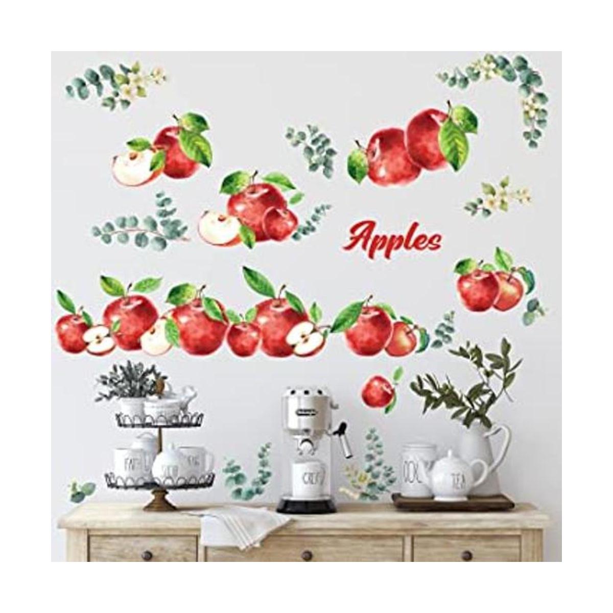 calcomanías de pared de frutas