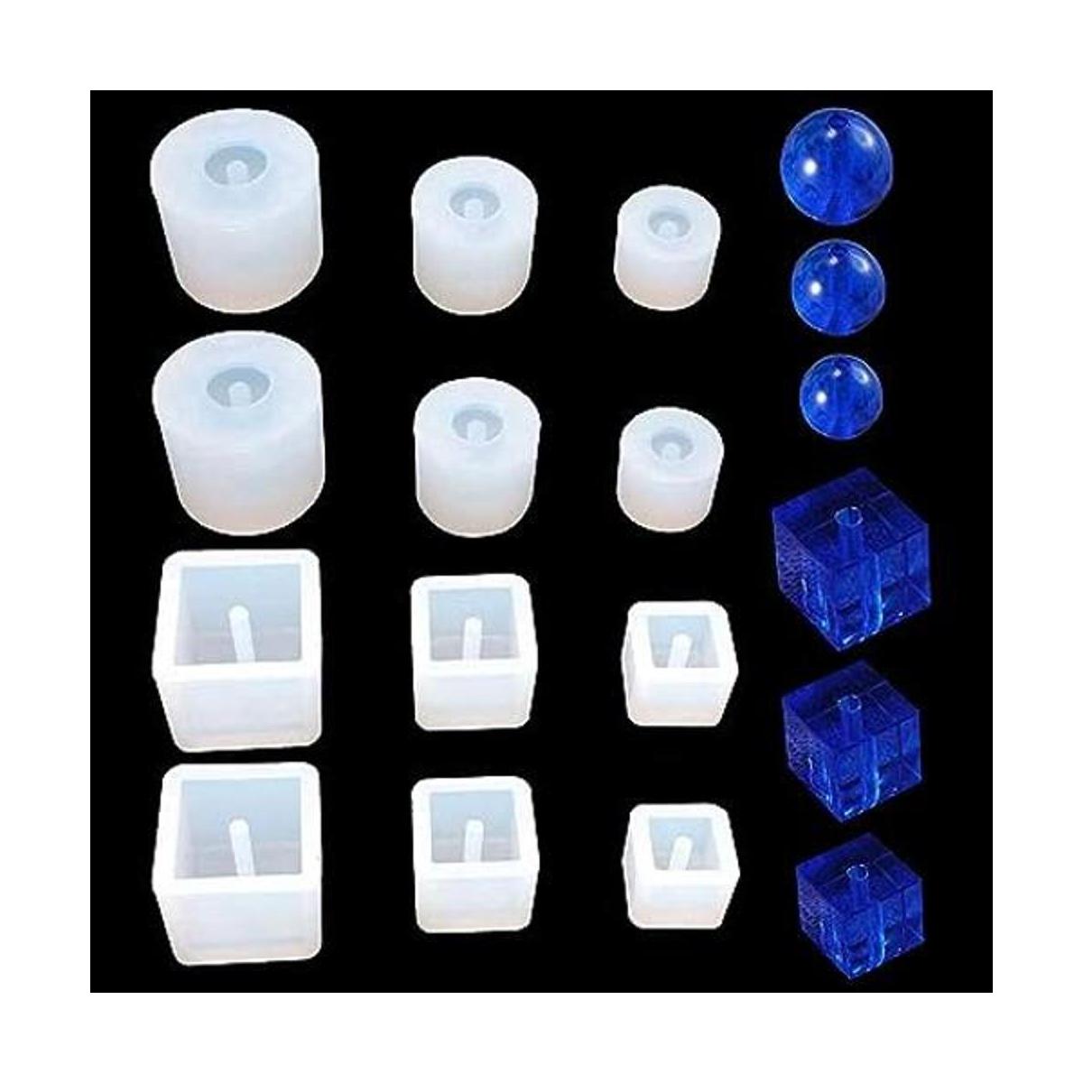 Moldes de resina para hacer cuentas de cristal