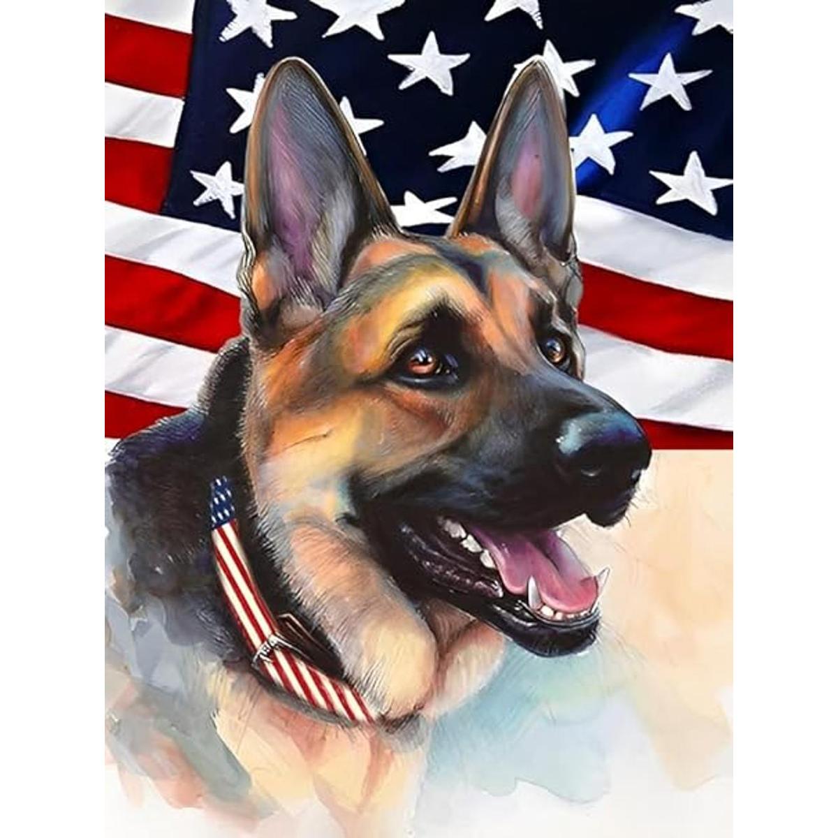 Pintura de diamantes para perros