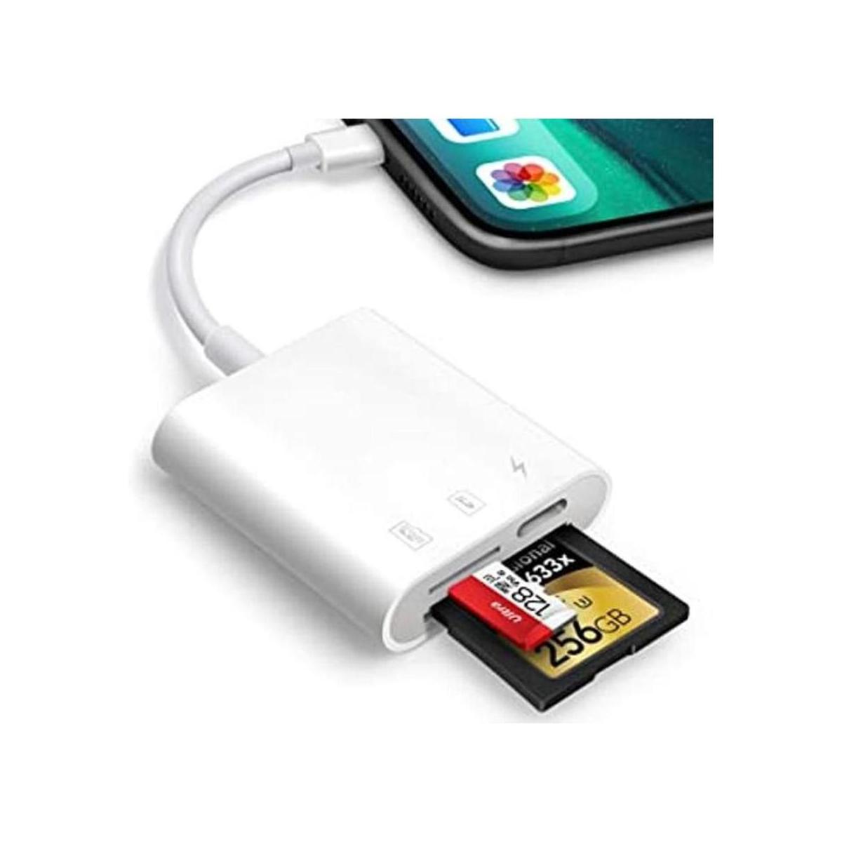 Lector de tarjetas SD para iPhone