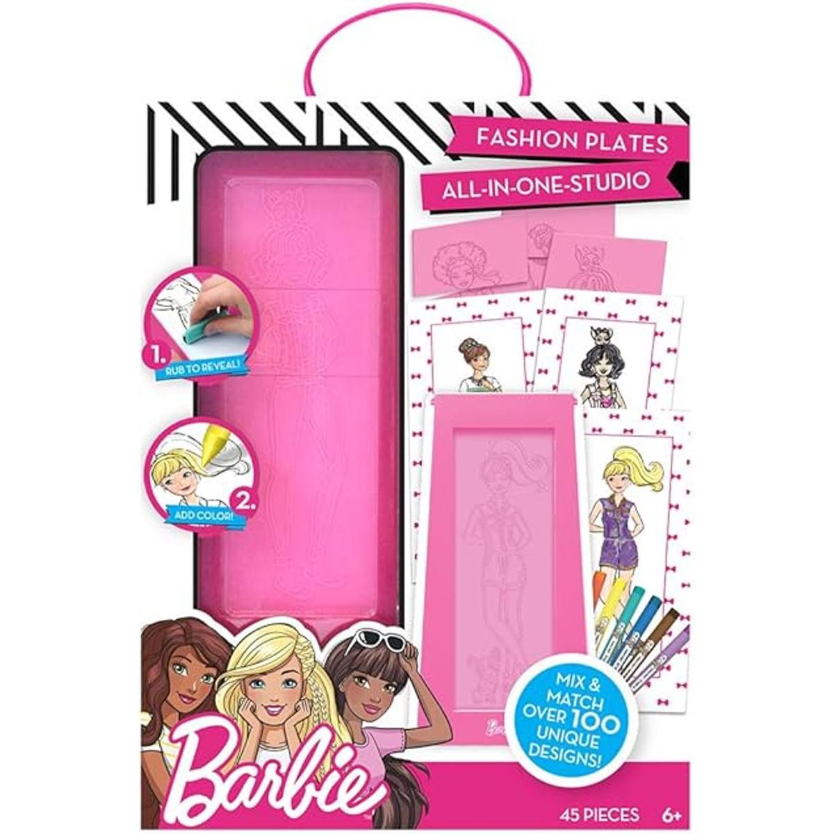Barbie Fashion Plate All in One Studio