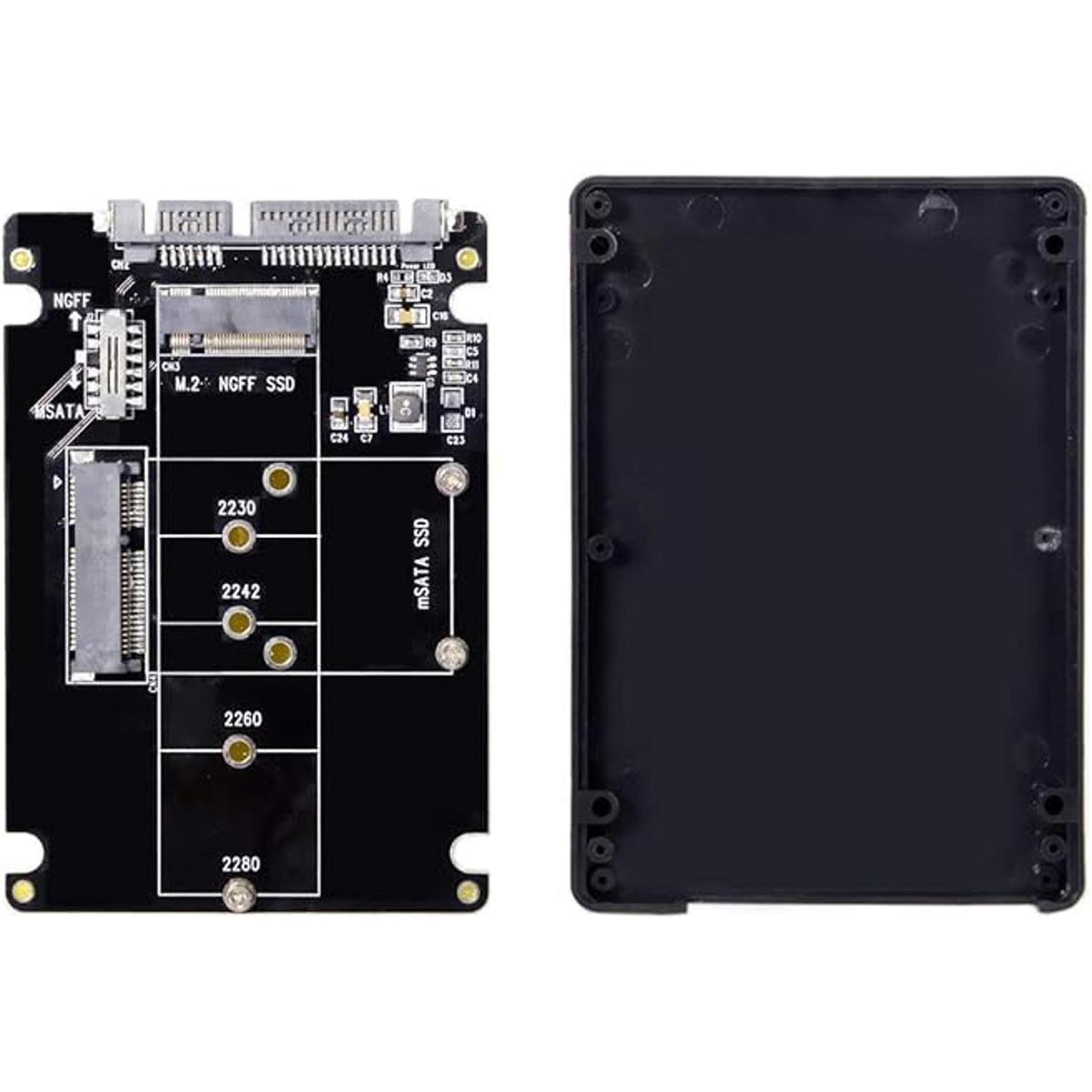 Cablecc Combo M.2 NGFF mSATA a SATA 3.0