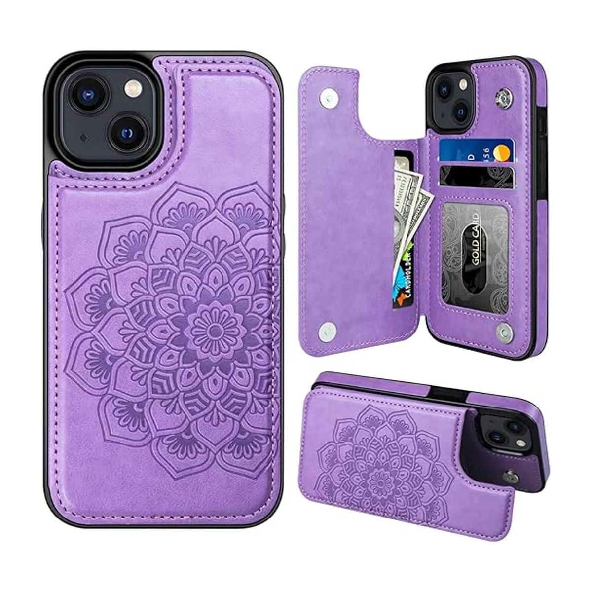 Funda para iPhone 14 con soporte para tarjetas
