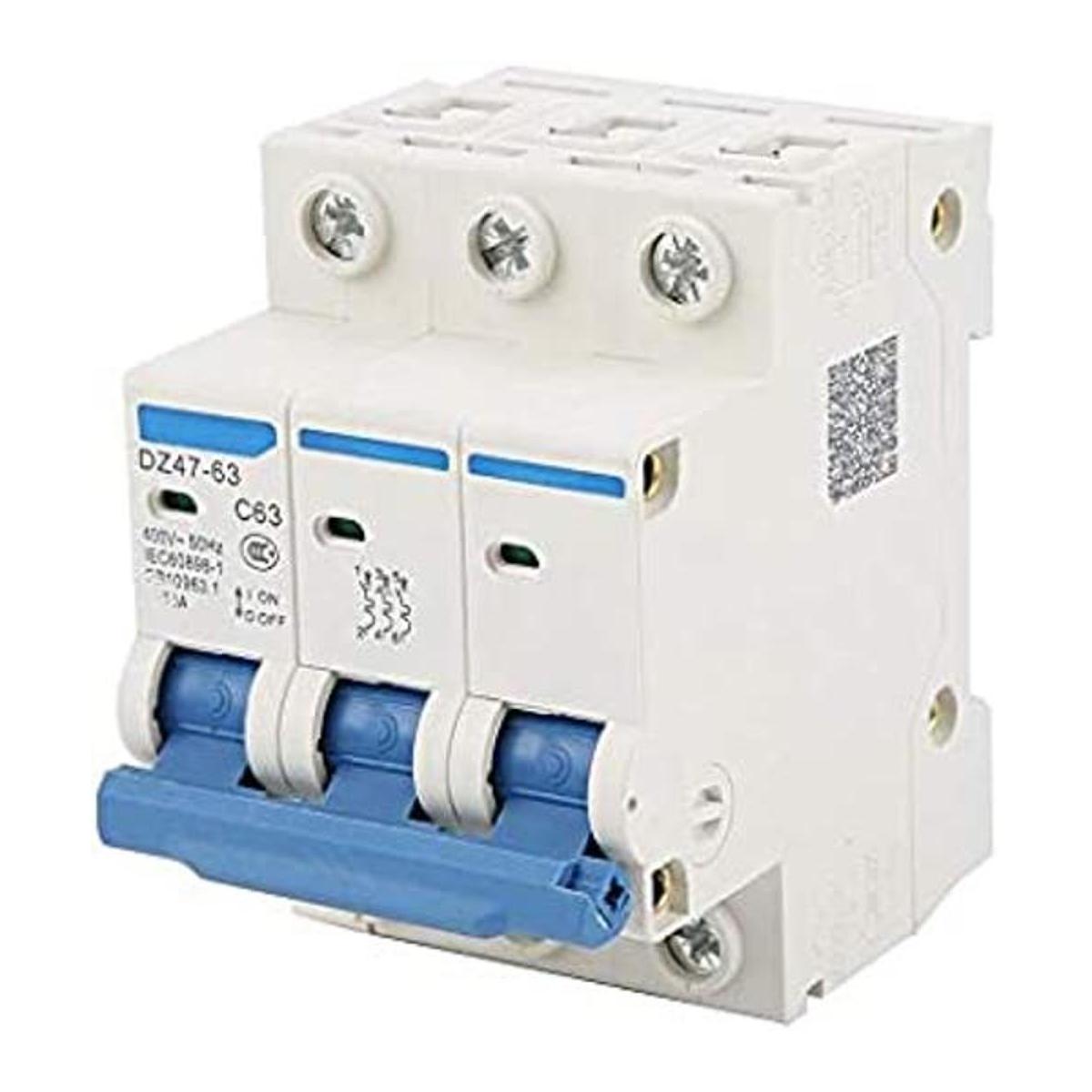 Disyuntor RCCB 3 polos 63A