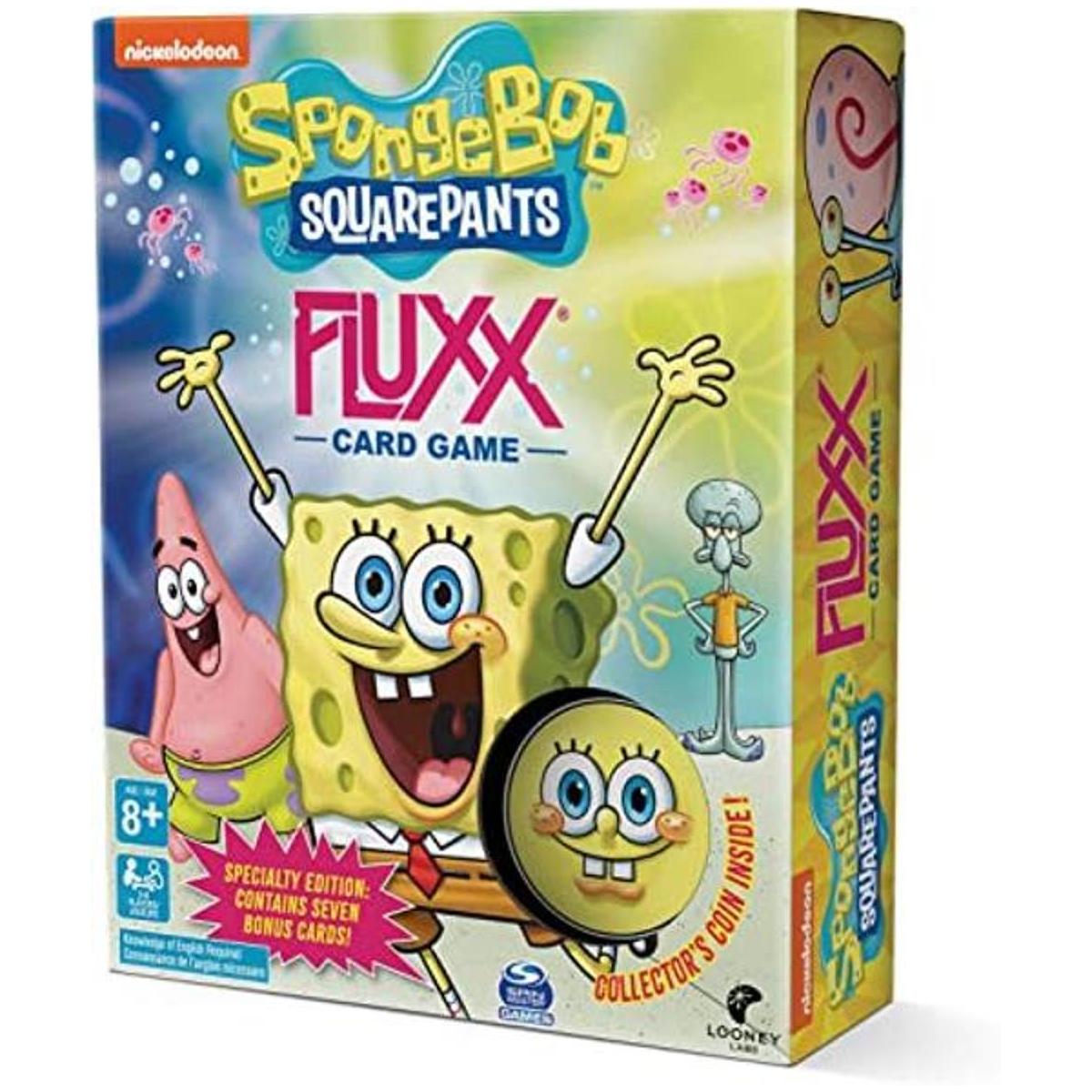 Juego de cartas Bob Esponja Fluxx