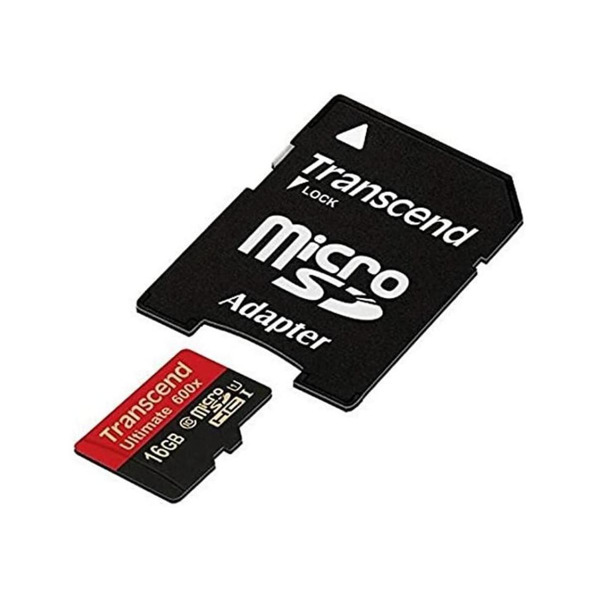 Tarjeta MicroSD Transcend 16 GB