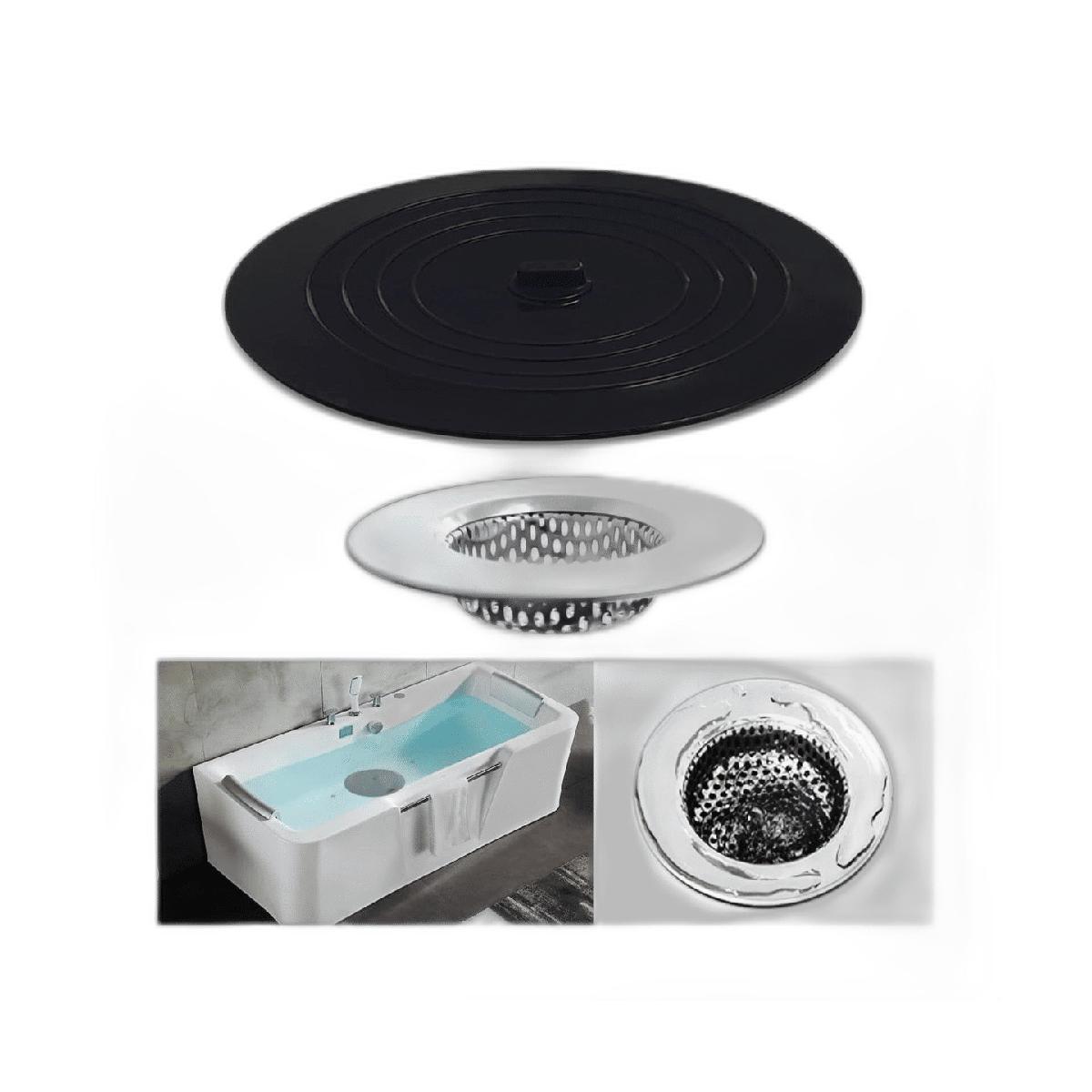 Juego de 2 tapones para tamiz de bañera