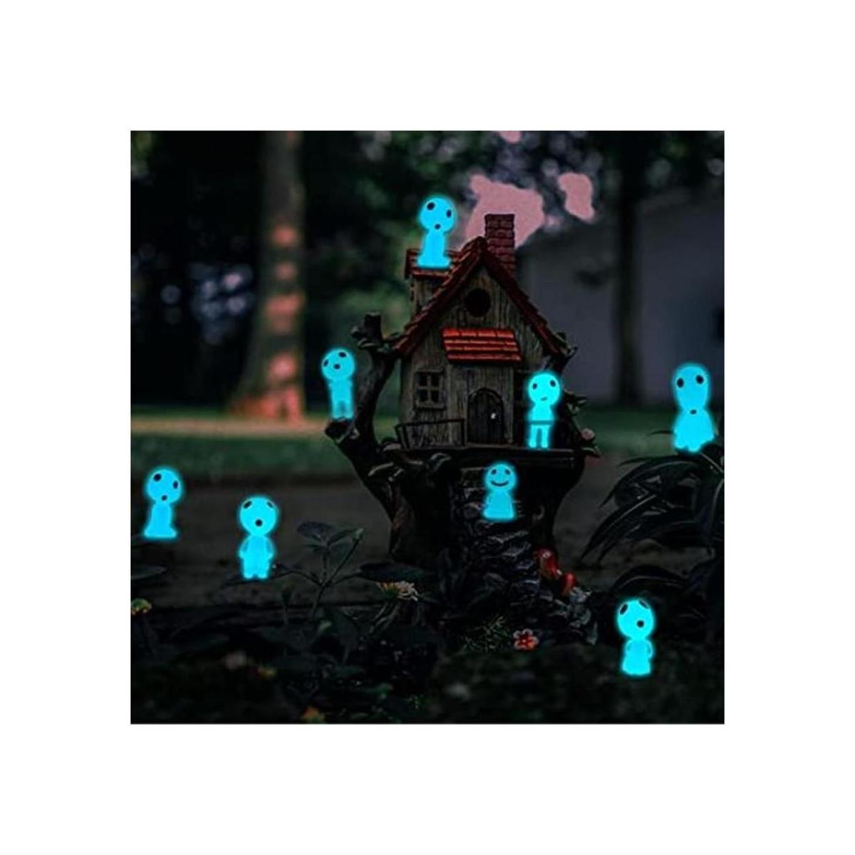 Estatuas que brillan en la oscuridad
