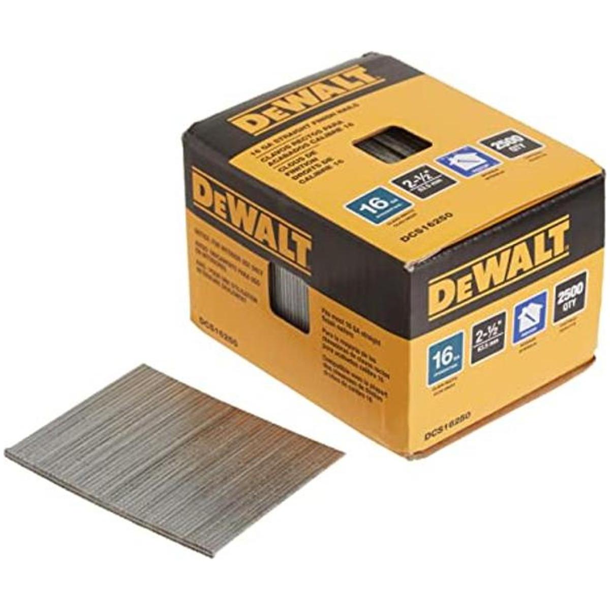 DEWALT Uñas de acabado