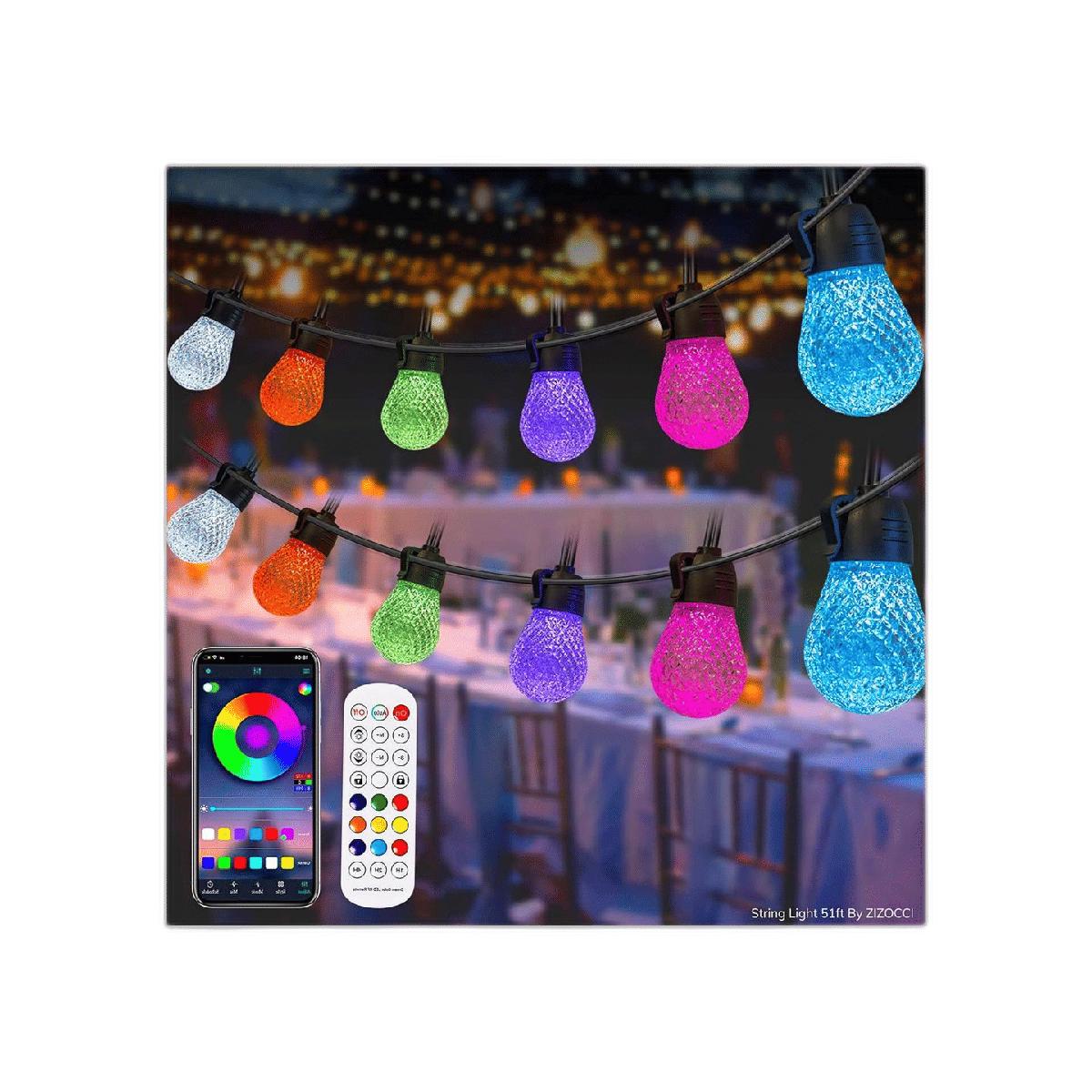 Tira de luces para exteriores