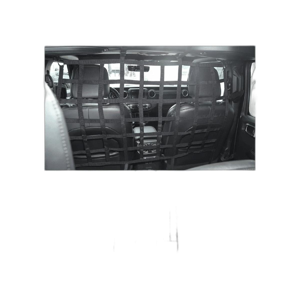 Divisor de asiento trasero de coche para perro