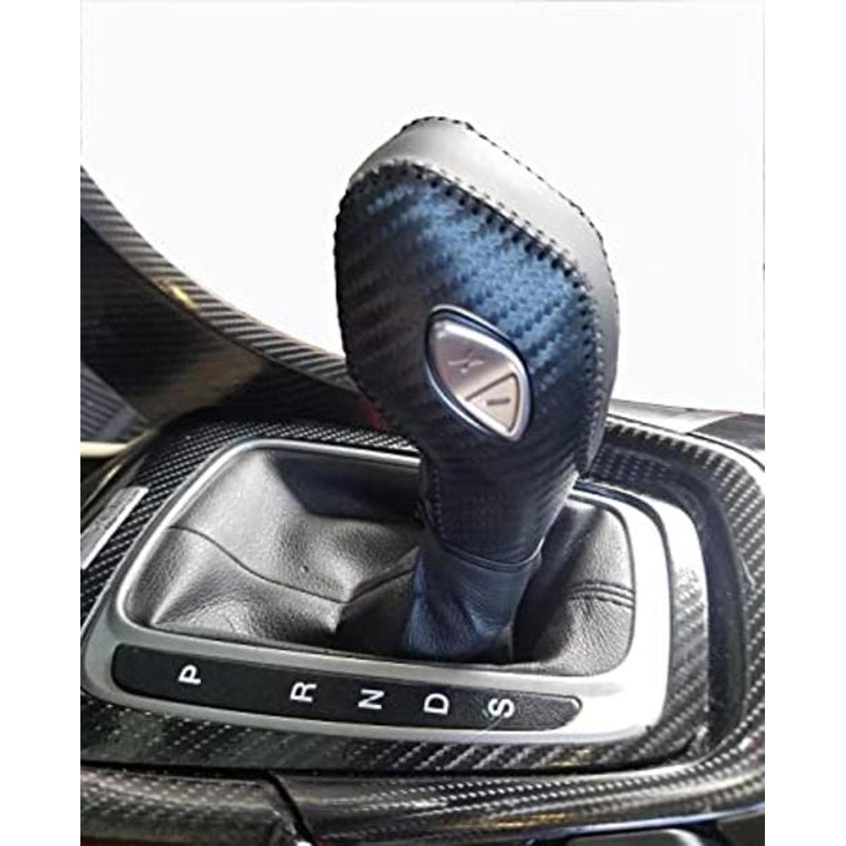 Cubierta de palanca de cambios de fibra de carbono PU para Ford