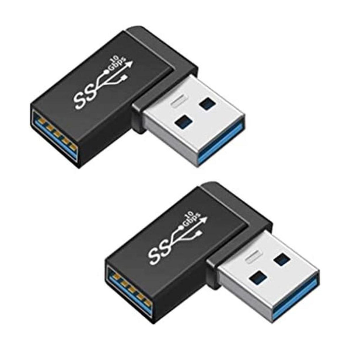 Adaptador USB 3.0 de ángulo recto