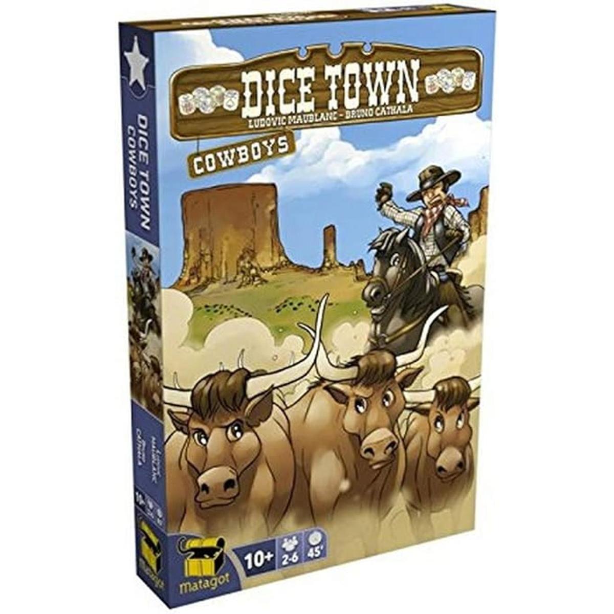 Juego de Mesa Dice Town Expansión de Cowboy