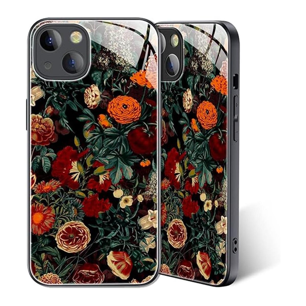Funda para iPhone 13 Flower Garden