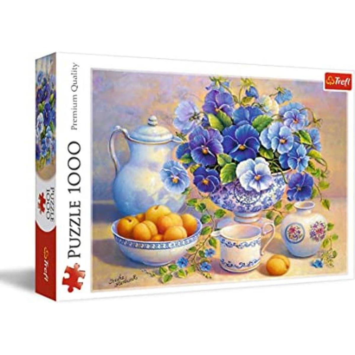 Puzzles Ramo de 393.7 in, color azul